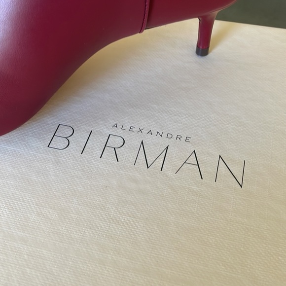 BRAND NEW Alexandre Birman Red Kittie Bootie - Picture 2 of 15